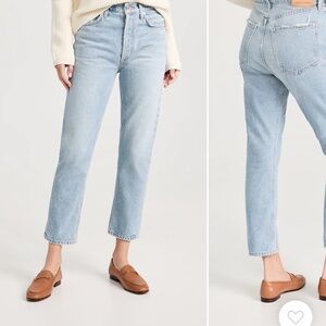 Citizens Of Humanity Light Blue Straight Leg Jeans